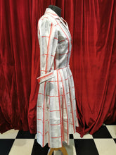 Load image into Gallery viewer, Vintage 1950s Red &amp; White Checked Shirtwaister Swing Dress
